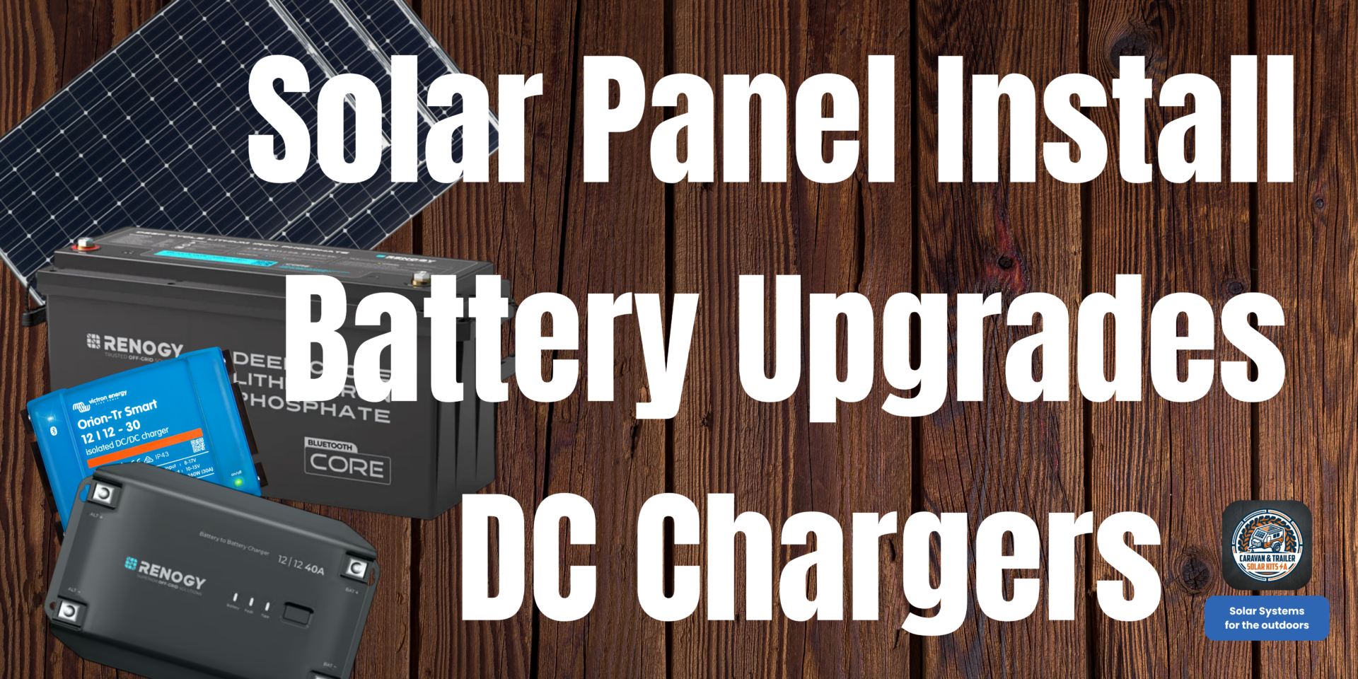 caravan and trailer services, upgraded,DC-DC chargers